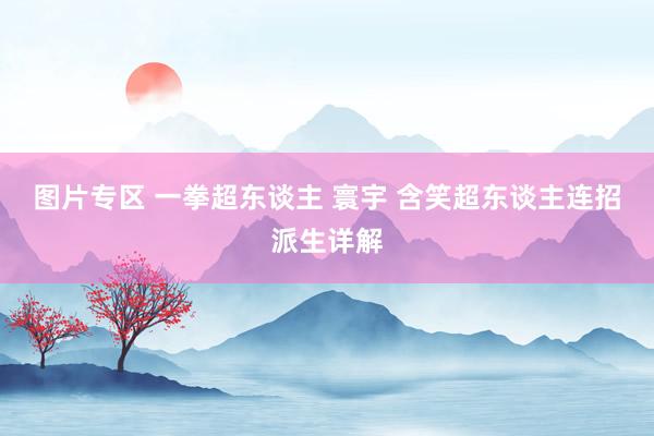 图片专区 一拳超东谈主 寰宇 含笑超东谈主连招派生详解