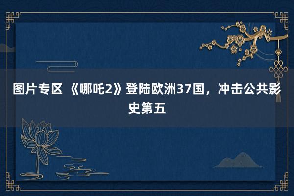 图片专区 《哪吒2》登陆欧洲37国，冲击公共影史第五